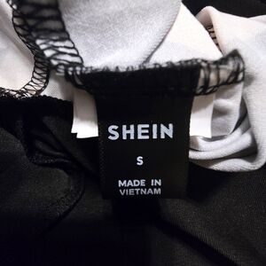 Shein Black and White Jumpsuit